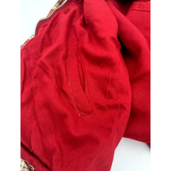 Women's Reversibles Hooded Red Plaid Zip Vest 3XL Sears New with Tags Old Stock - Picture 6 of 14